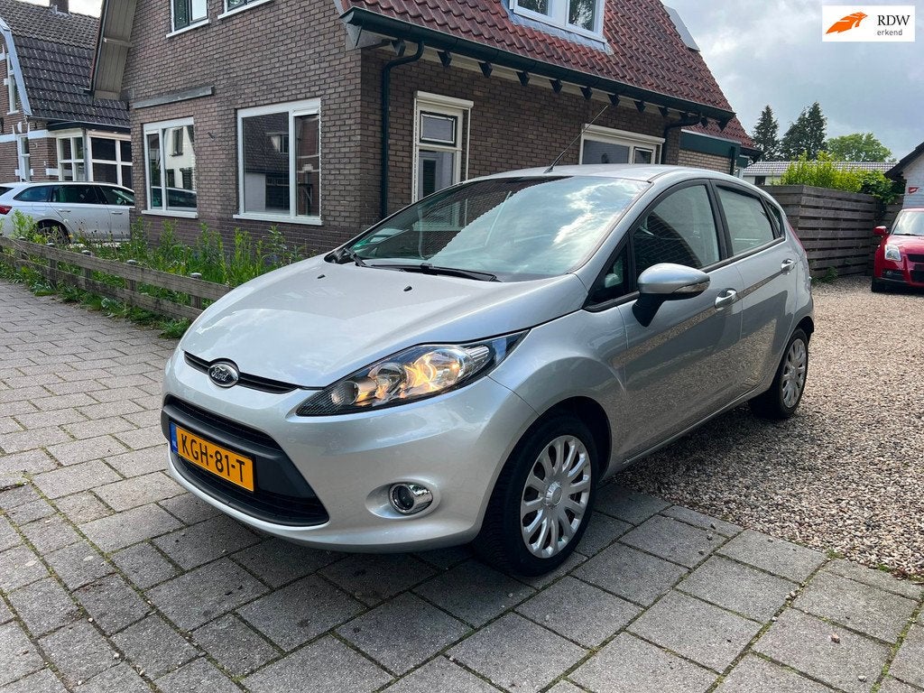 Ford Fiesta 1.25 Titanium, Airco, Pdc, Stoelverw, Bluetooth!, Euro 5, Stof, 82 pk, Bedrijf