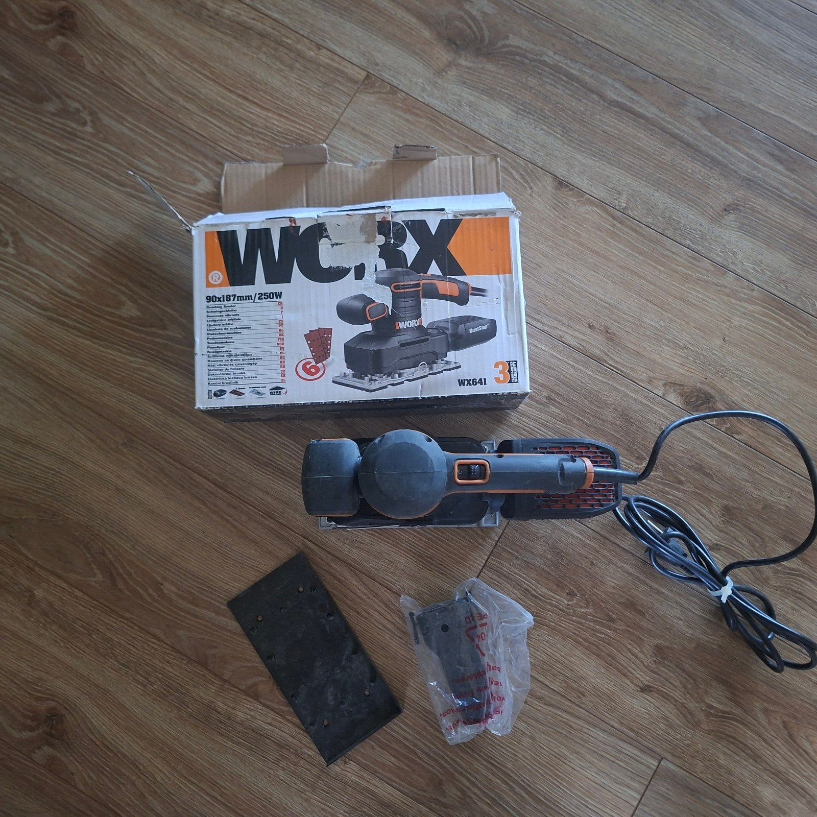 Worx wx641 schuurmachine, Ophalen of Verzenden
