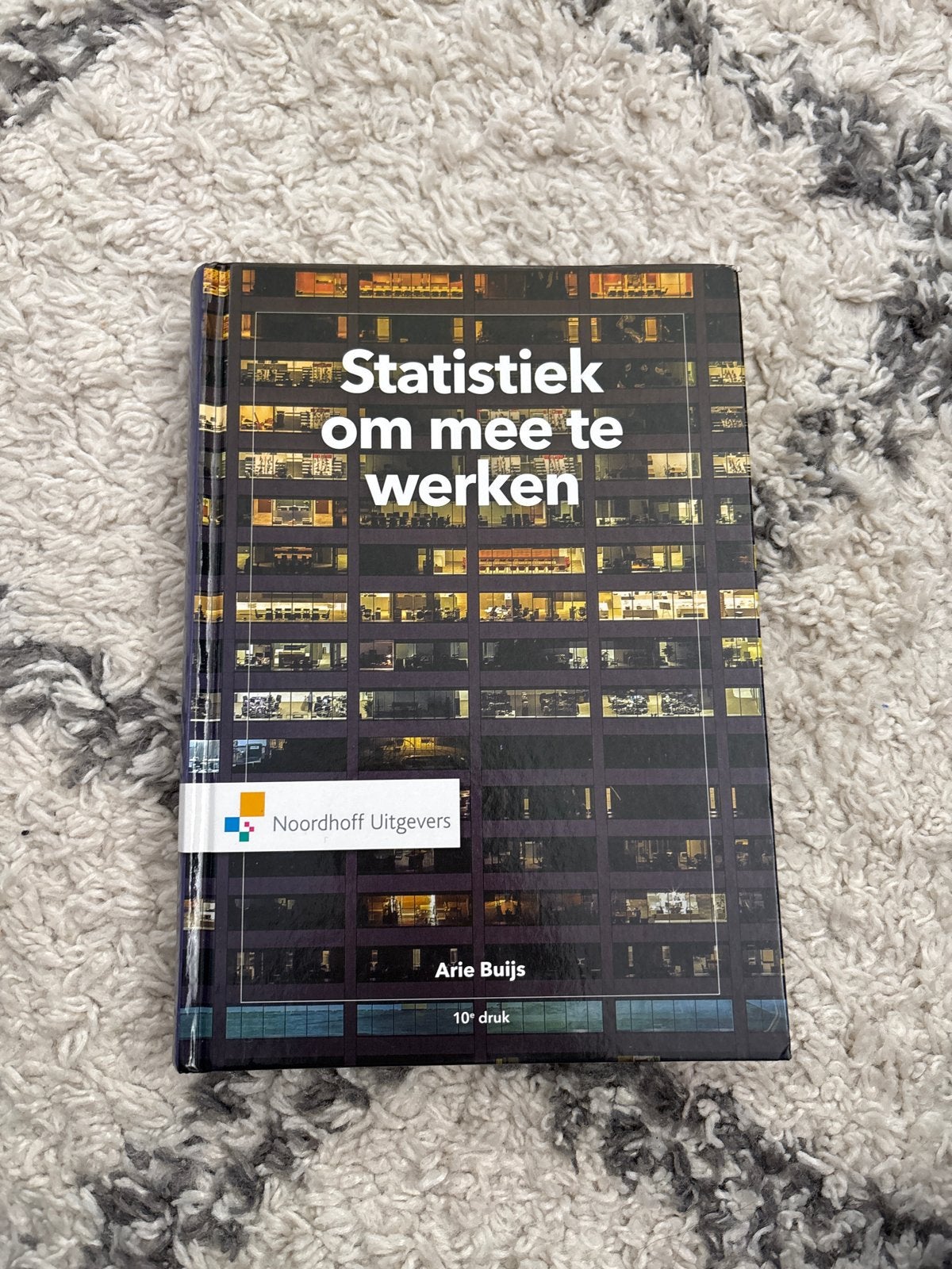 Statistiek om mee te werken - Arie Buijs (10e druk), Ophalen of Verzenden, Gamma, Zo goed als nieuw, HBO