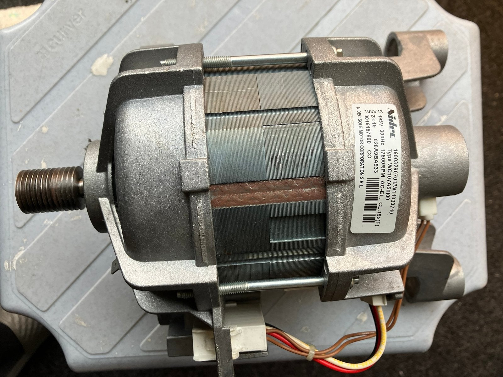 Wasautomaat Motor Nidec WC107A50I00 Whirlpool/Indesit, Ophalen, Gebruikt
