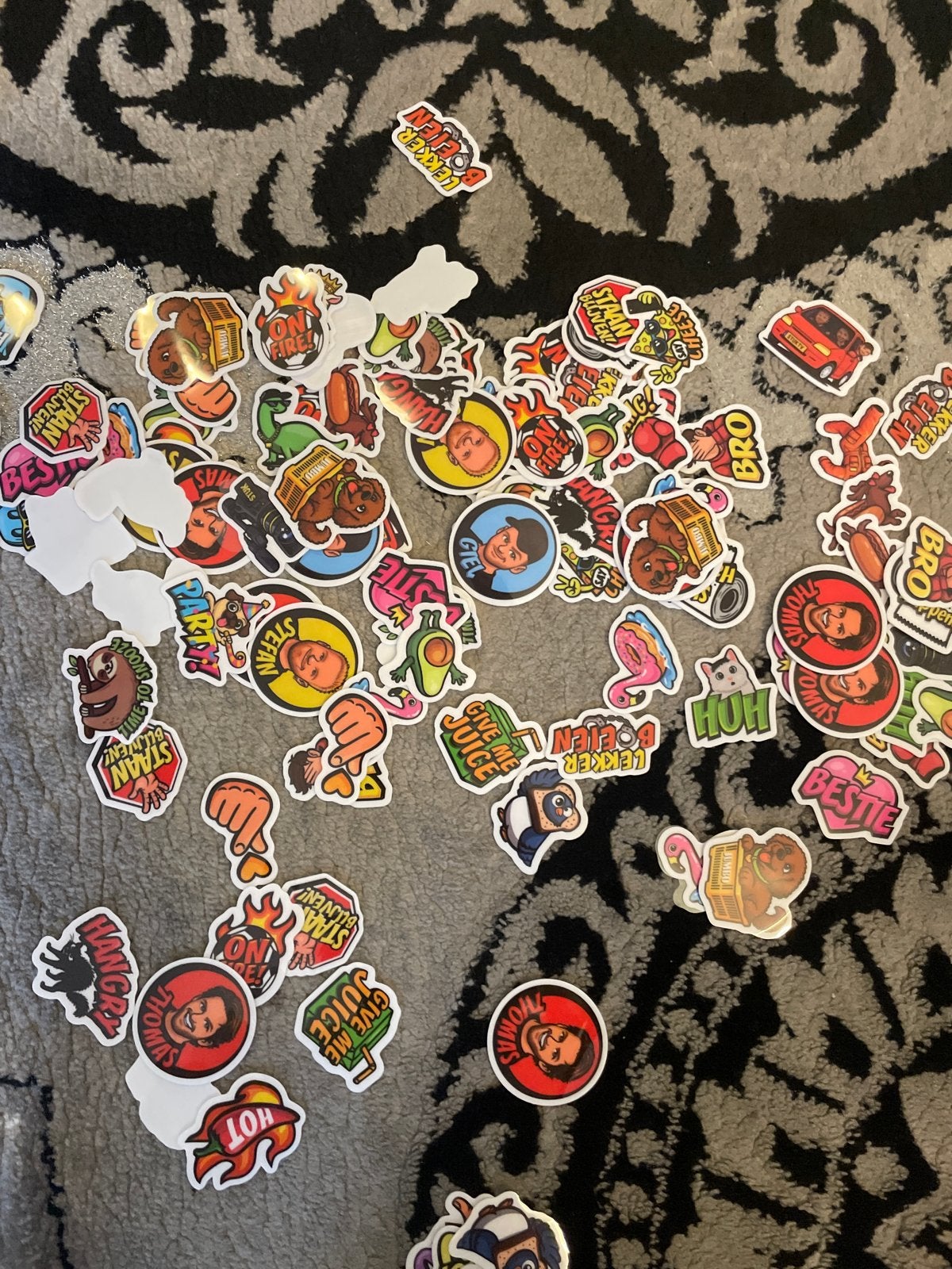 Grote collectie diverse stickers jumbo sticker ja ht, Ophalen of Verzenden, Nieuw, Overige typen