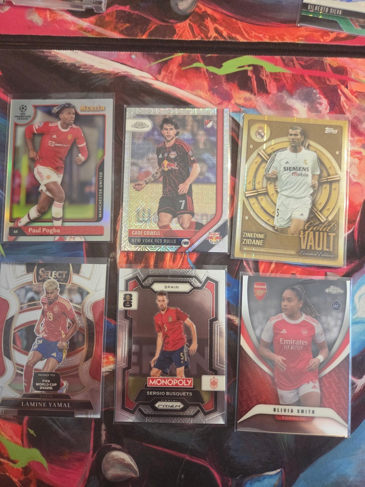 Topps/Panini Voetbal Kaartjes - Diverse Spelers, Ophalen of Verzenden, Gebruikt, Buitenlandse clubs, Spelerskaart