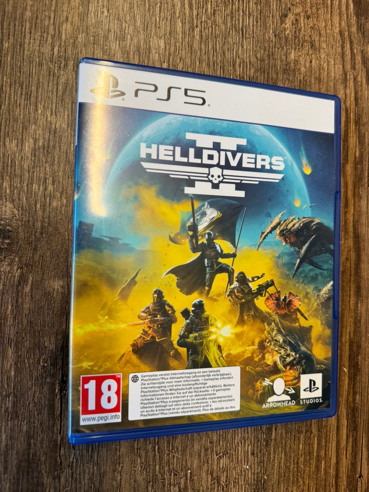 Helldivers 2 PS5, Spelcomputers en Games, Ophalen, Zo goed als nieuw