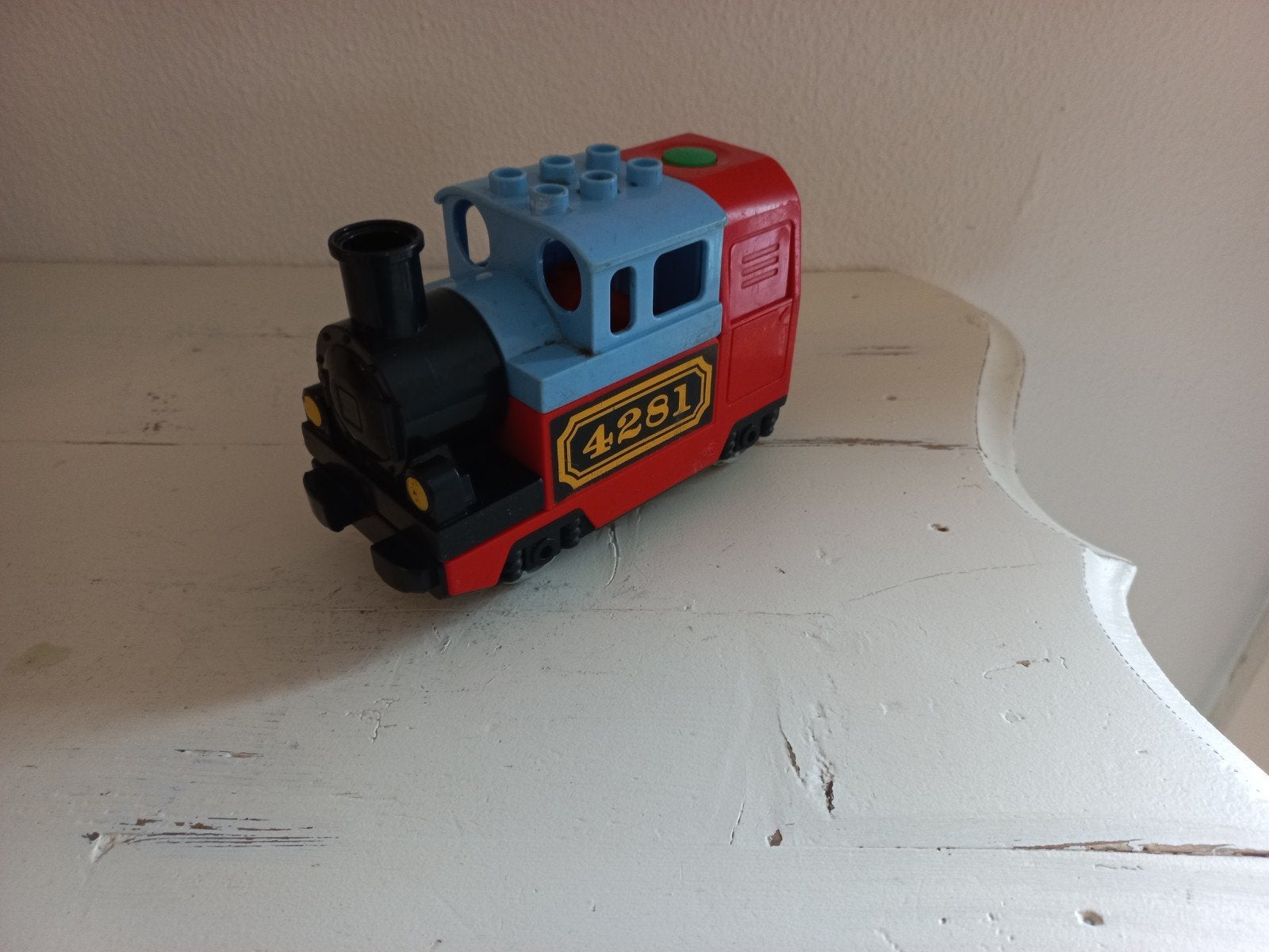 Lego Duplo Trein Locomotief 4281, Kinderen en Baby's, Ophalen of Verzenden, Gebruikt, Overige typen, Duplo
