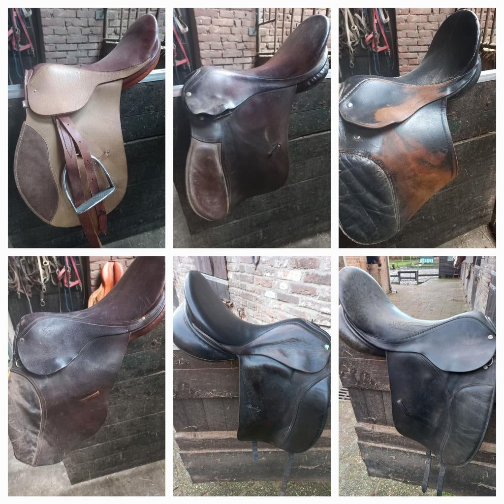 Zadels paard en pony, Dieren en Toebehoren, Paarden en Pony's | Zadels, Ophalen of Verzenden, Gebruikt, Overige soorten