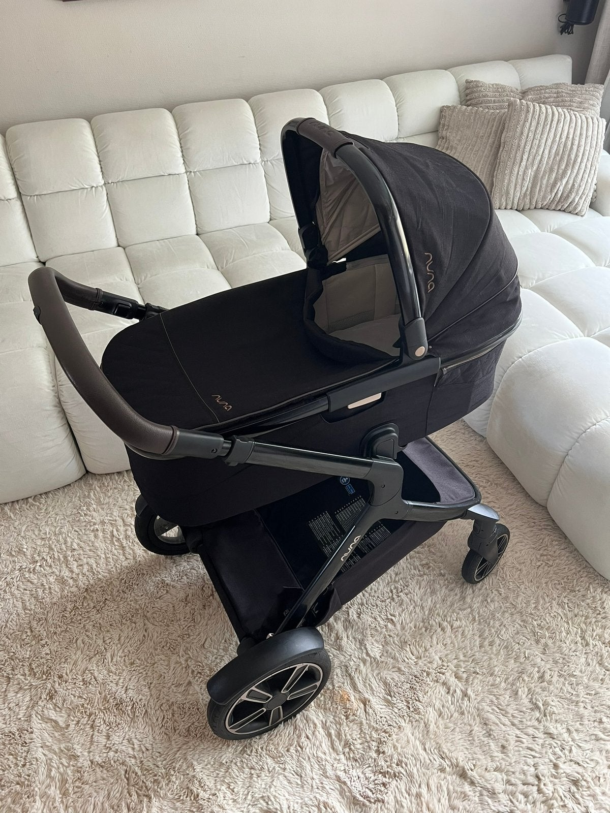 Kinderwagen Nuna Demi Grow Rivited 2 in 1, Ophalen, Zo goed als nieuw, Overige merken