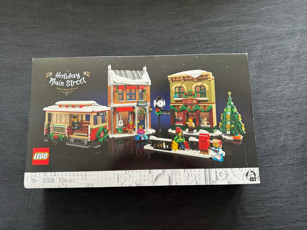LEGO Holiday Main Street 10308 - Nieuw in doos, Ophalen, Overige thema's, Lego, Nieuw