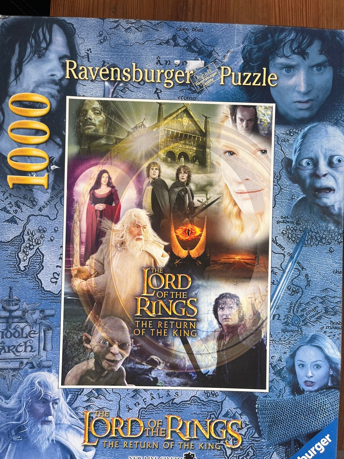 Puzzel Lord of the Rings, Ophalen of Verzenden, Nieuw, Overige typen