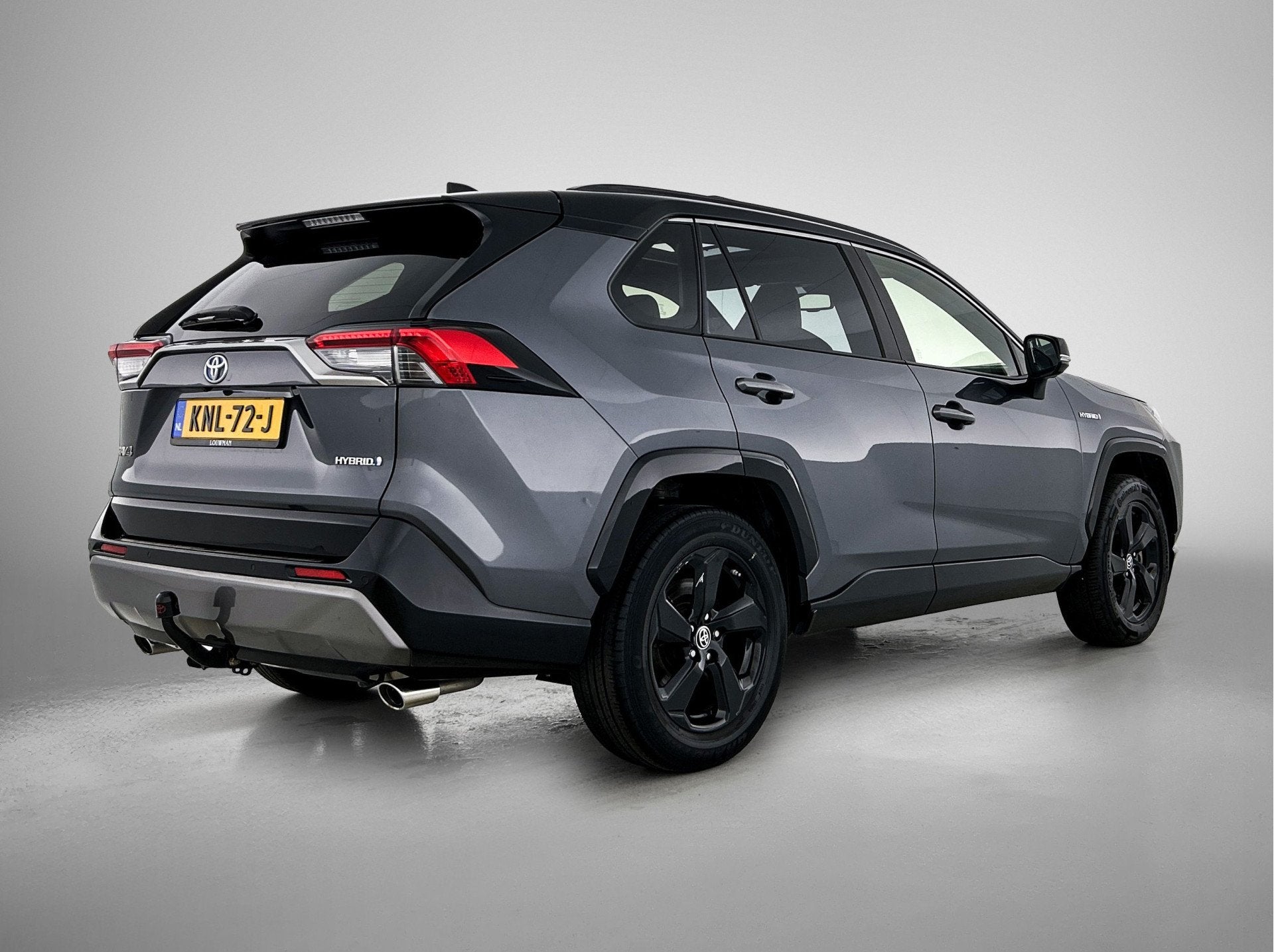 Toyota RAV4 2.5 Hybrid Bi-Tone | BTW voertuig | Trekhaak | S, Gebruikt, 4 cilinders, Leder en Stof, 218 pk