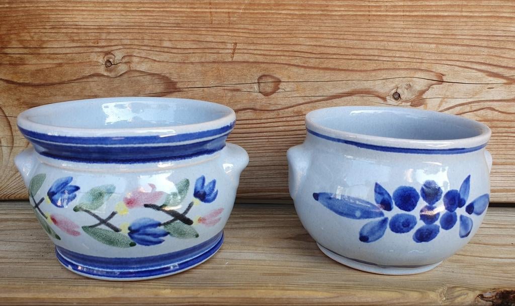 GDR Keramiek mini keulse potjes - Duitsland DDR, Ophalen of Verzenden