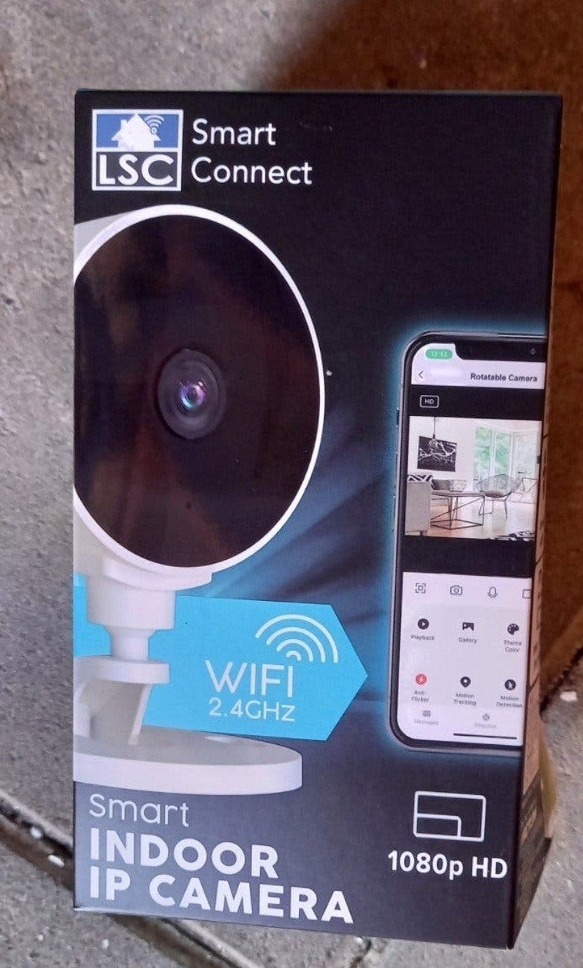 LSC Smart Connect Binnencamera 360 IP Camera, Audio, Tv en Foto, Videobewaking, Ophalen of Verzenden, Nieuw, Binnencamera