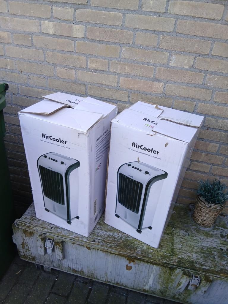 Aircoolers 2x, Witgoed en Apparatuur, Ophalen, Luchtreiniger