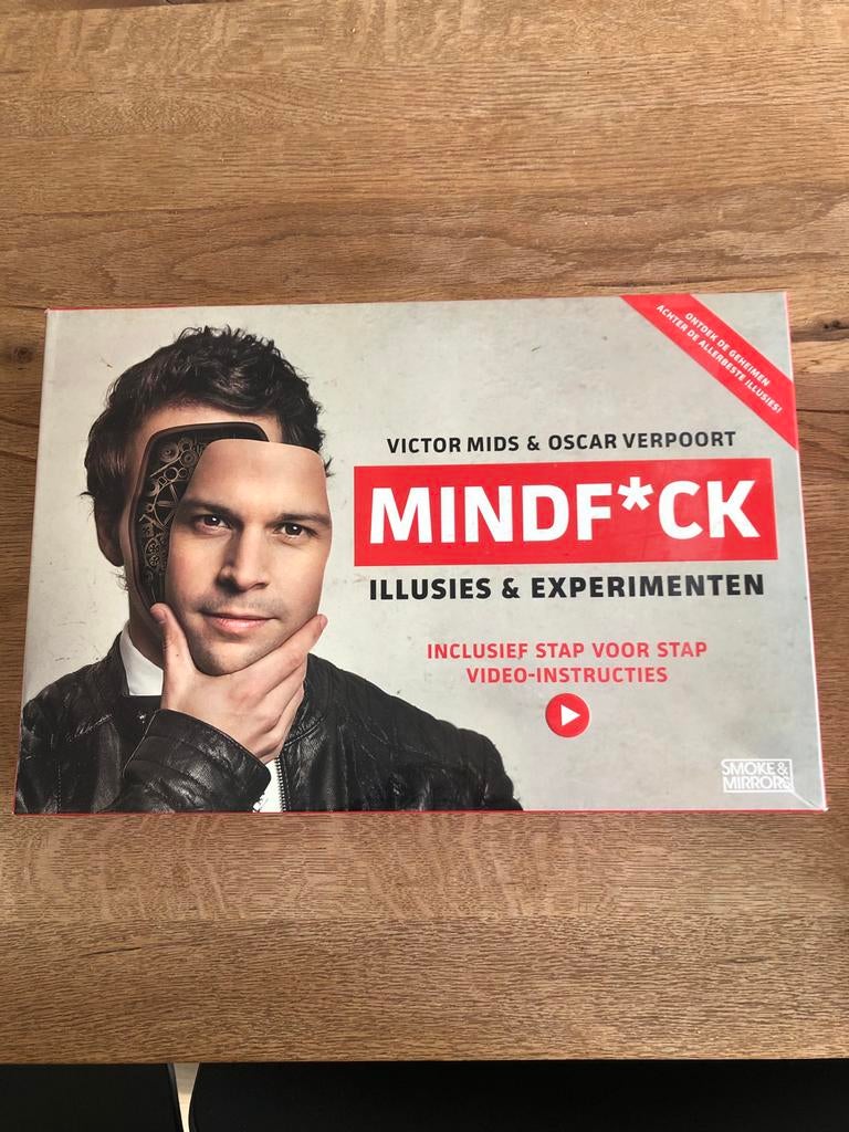 Mindf*ck: Illusies & Experimenten - Het Spel, Een of twee spelers, Ophalen, Zo goed als nieuw