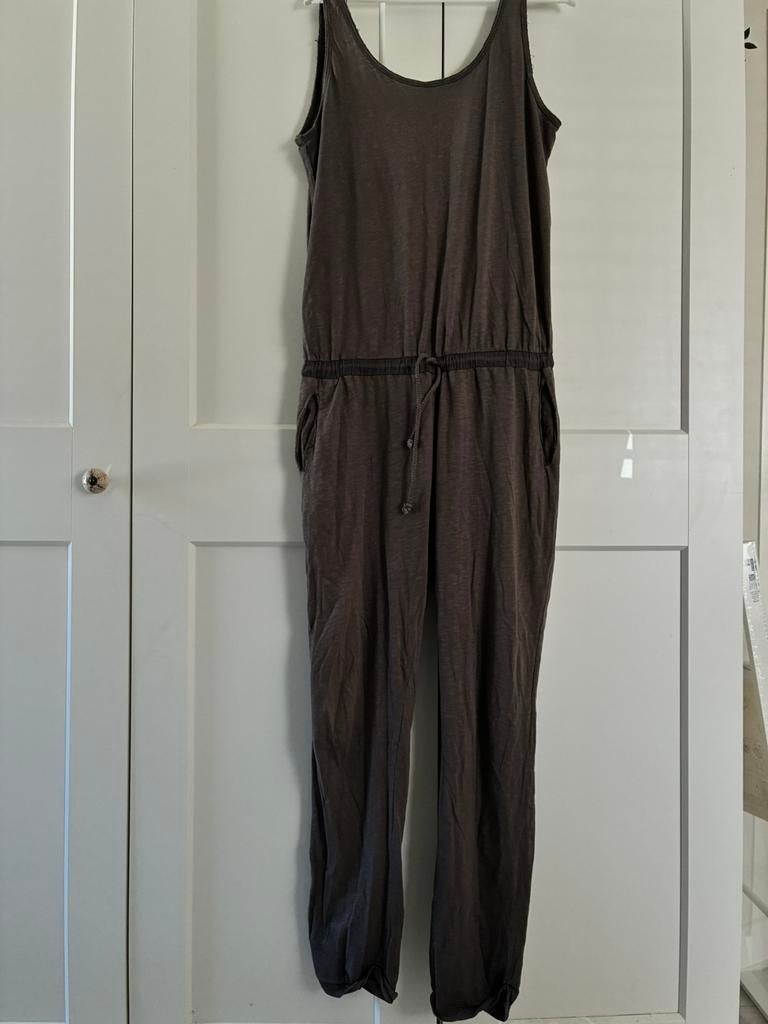 Jumpsuit maat l/xl 10days bruin grijs, Kleding | Dames, Jumpsuits, Verzenden, Gedragen, Maat 42/44 (L), Bruin