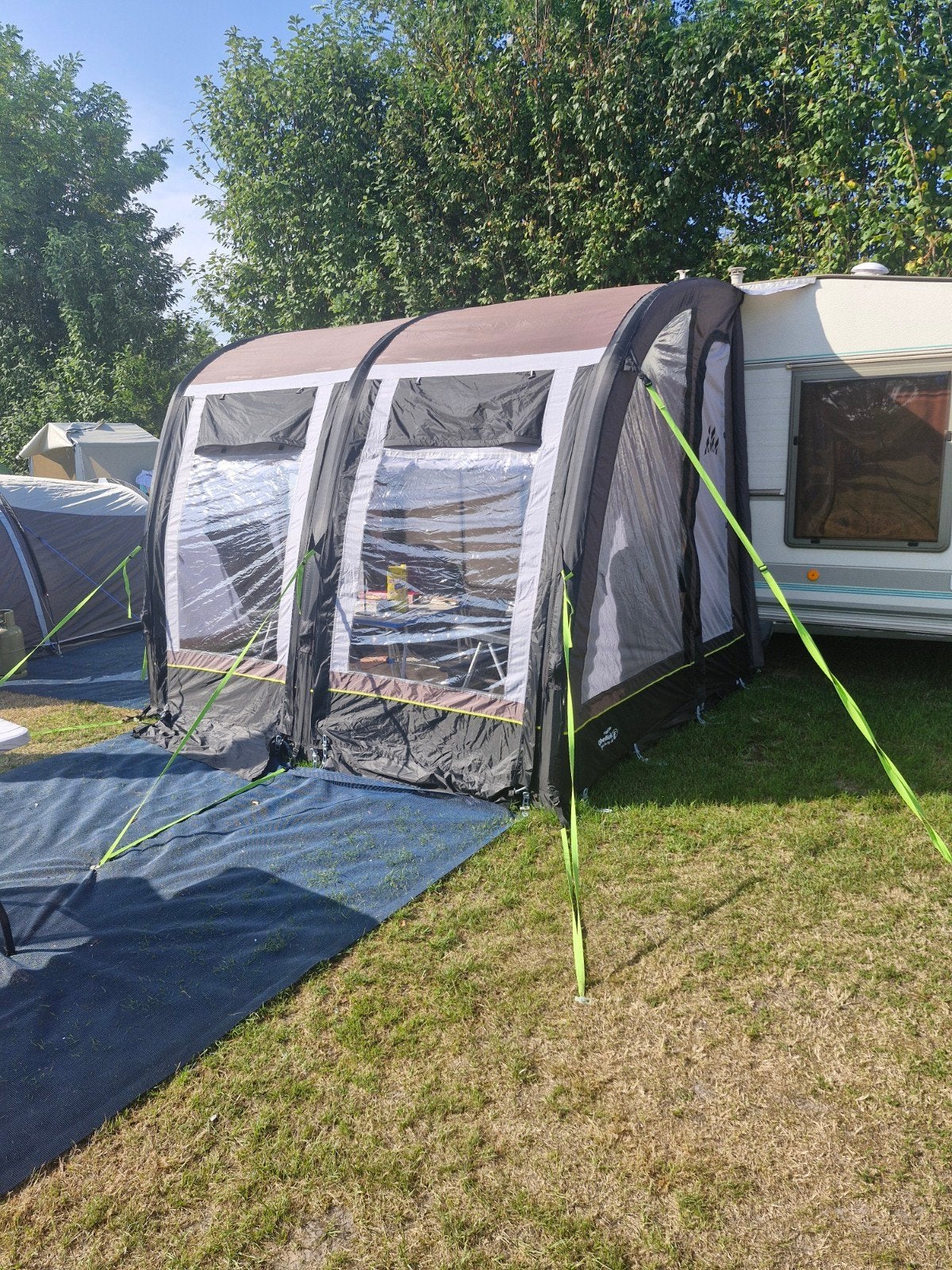 mooie opblaasbare voortent, Caravans en Kamperen, Tenten, Ophalen, Tot en met 4