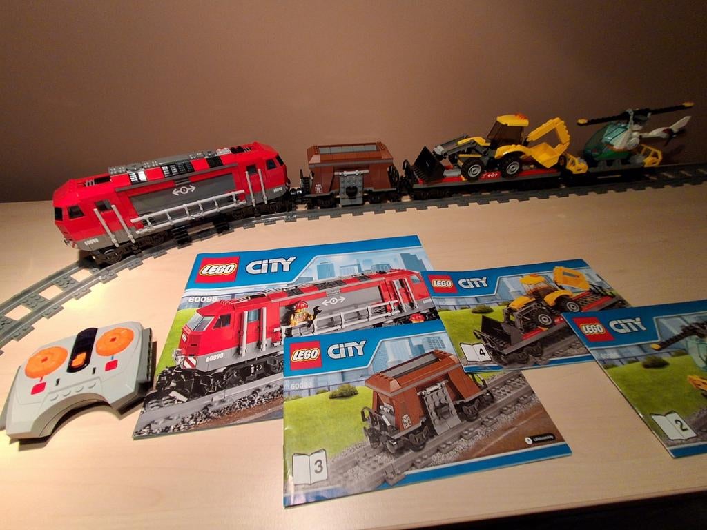 Lego Goederentrein 60098, Ophalen of Verzenden, Zo goed als nieuw, Losse stenen, Lego