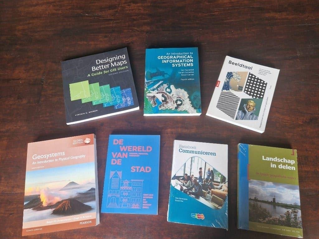Studieboeken HBO GIS, Boeken, Ophalen, Nieuw, Diverse auteurs, HBO