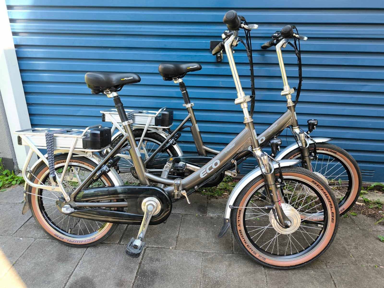 2x Eco Traveller Elektrische Vouwfietsen, Fietsen en Brommers, 20 inch of meer, Versnellingen, Ophalen of Verzenden, Zo goed als nieuw