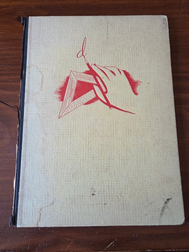 Boek Lettertekenen (letters leren tekenen) 1944 Lex Metz, Ophalen, Gelezen, Schilder- en Tekenkunst