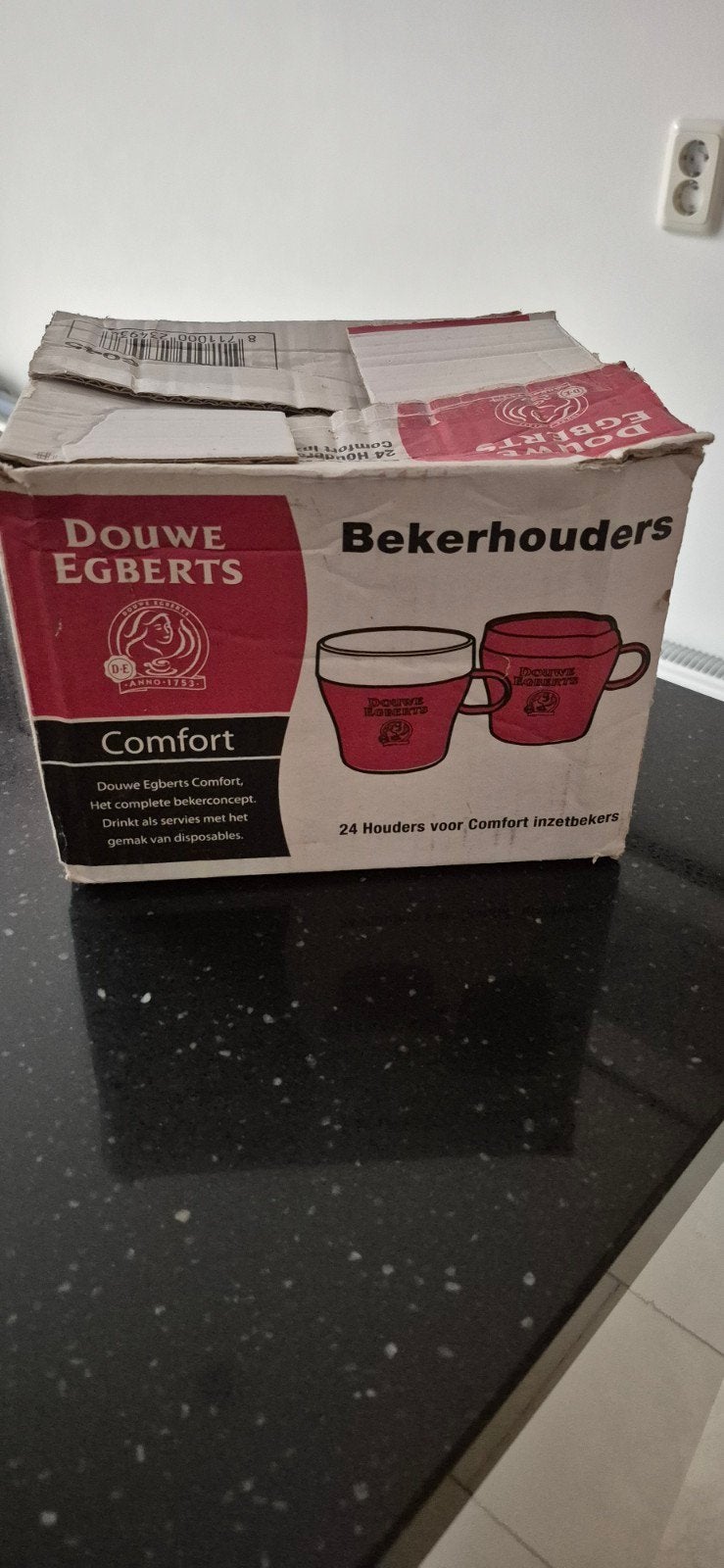 18 Nieuwe Douwe Egberts Comfort Inzetbekers, Overige typen, Kunststof, Nieuw, Ophalen of Verzenden