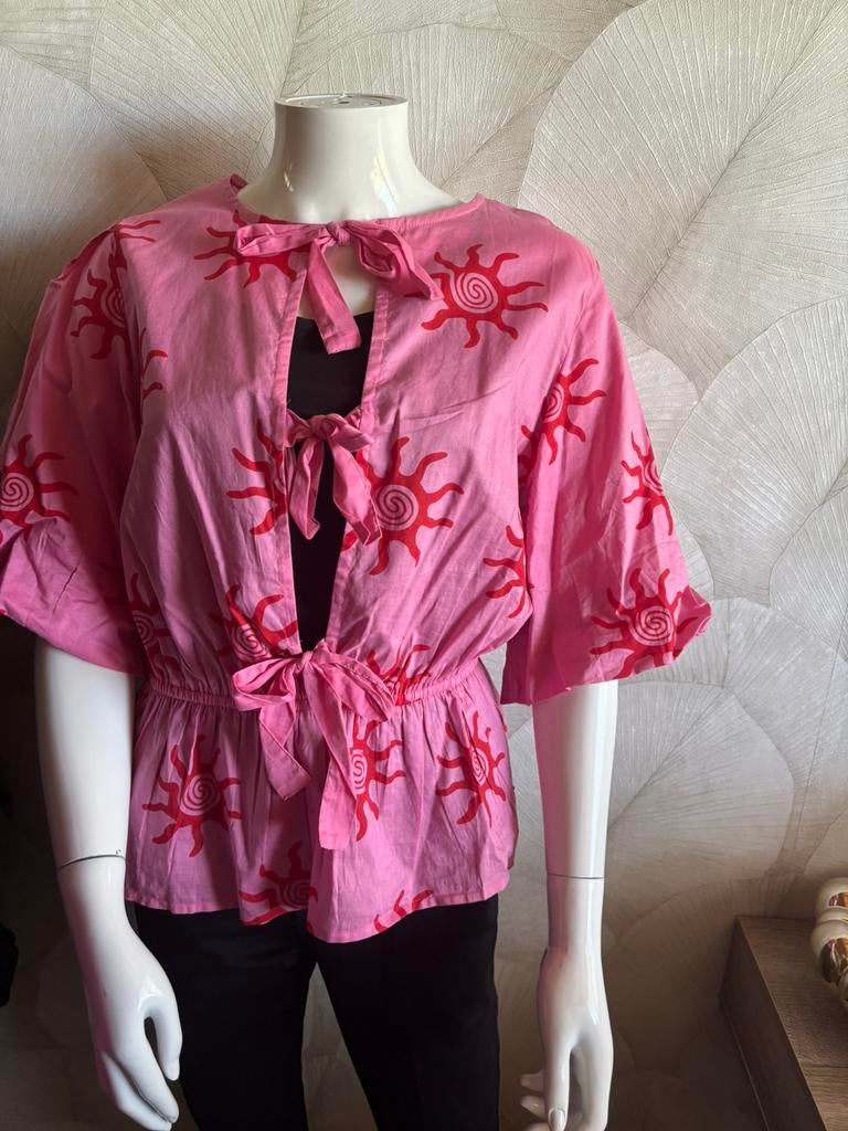 Shoeby peplum top - Maat L, Verzenden, Maat 42/44 (L), Nieuw, Korte mouw