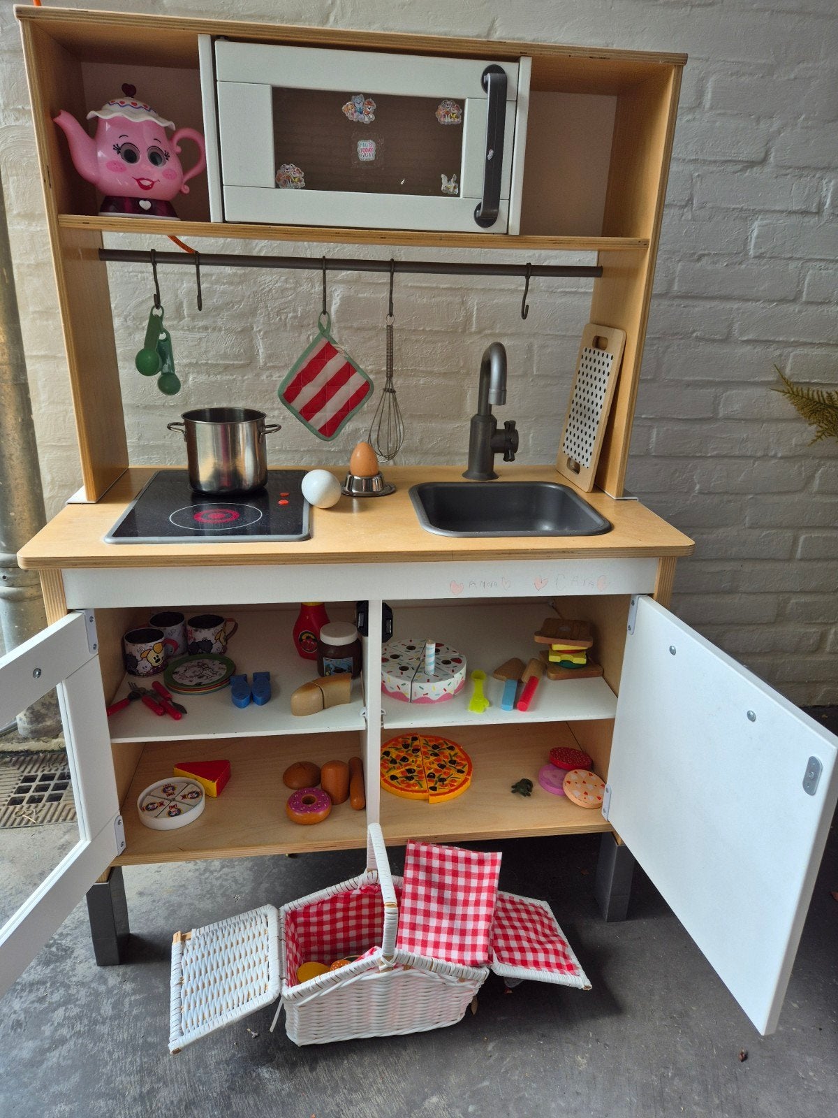 Ikea keukentje incl accessoires. 10,-, Kinderen en Baby's, Speelgoed | Speelkeukens, Ophalen, Gebruikt