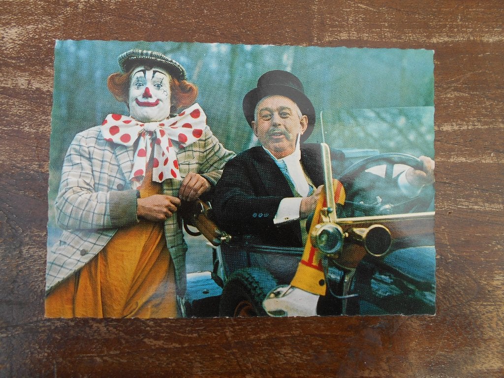 Oude kaarten Swiebertje en Pipo de clown., Ophalen of Verzenden, 1960 tot 1980, Ongelopen, Zuid-Holland