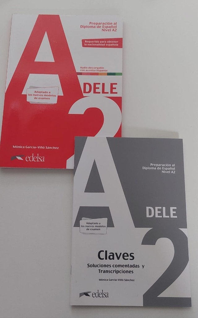 Dele A2 - SPAANSE VAARDIGHEDEN - Andrea Fabiana Hidalgo, Ophalen of Verzenden, Zo goed als nieuw, Mónica Garcia-Vino Sánchez
