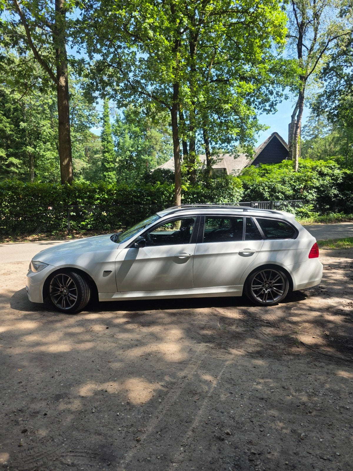 BMW 3-Serie 2.0 318 I Touring 105KW 2008 Wit, Auto's, Achterwielaandrijving, Wit, Handgeschakeld, Particulier