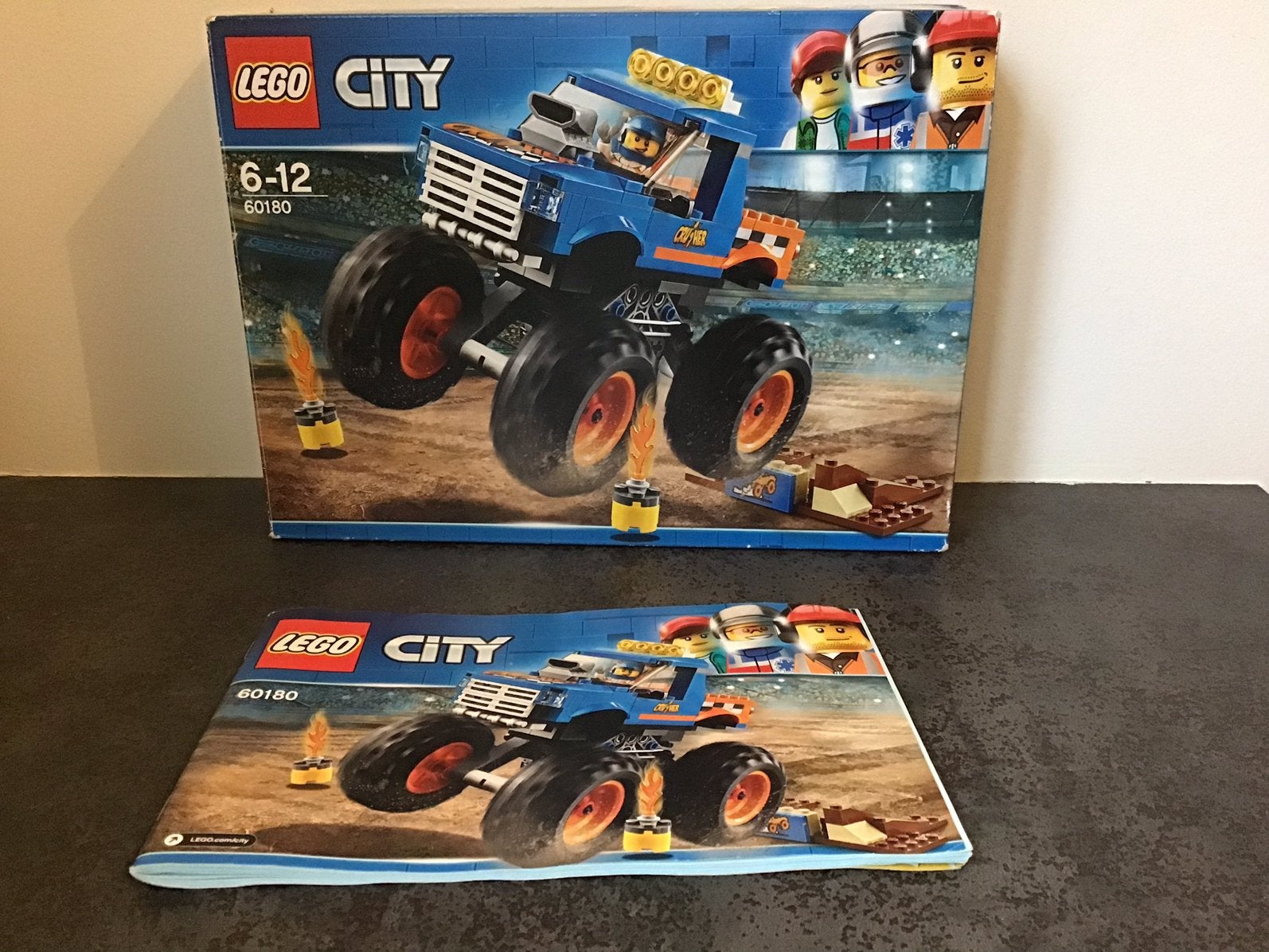 Lego City 60180 -  Monster Truck, Ophalen of Verzenden, Gebruikt
