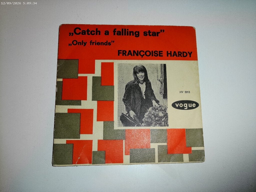 Francoise Hardy - Catch a falling star, Gebruikt, Fotohoes, 7 inch, Ophalen of Verzenden