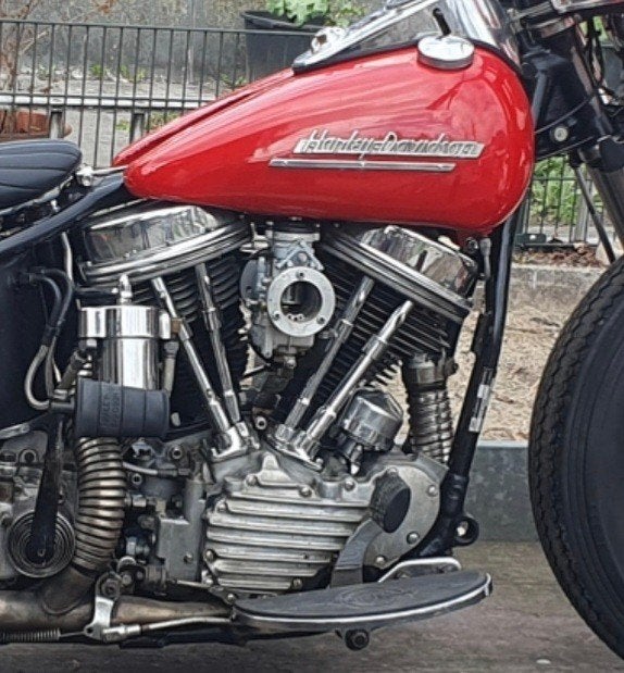 Harley Davidson FL Panhead onderdelen, Motoren, Ophalen, Gereviseerd