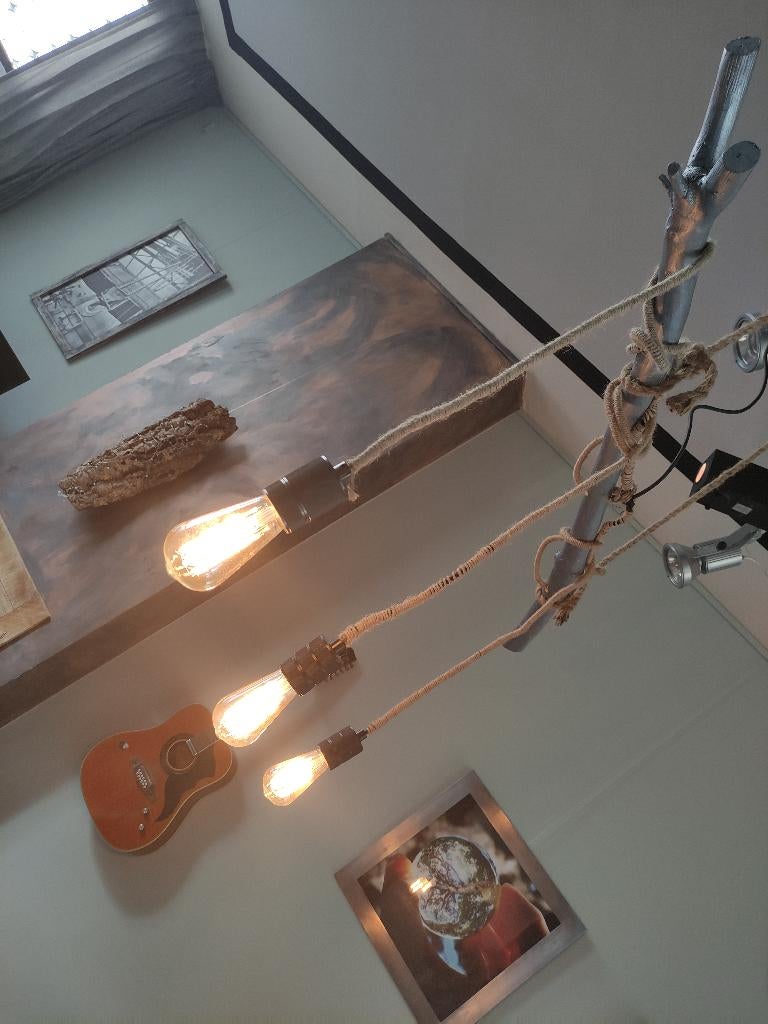 Boomlamp die is hardstikke leuk!, Nieuw, Minder dan 50 cm, Hip, industrieel, modern, Ophalen
