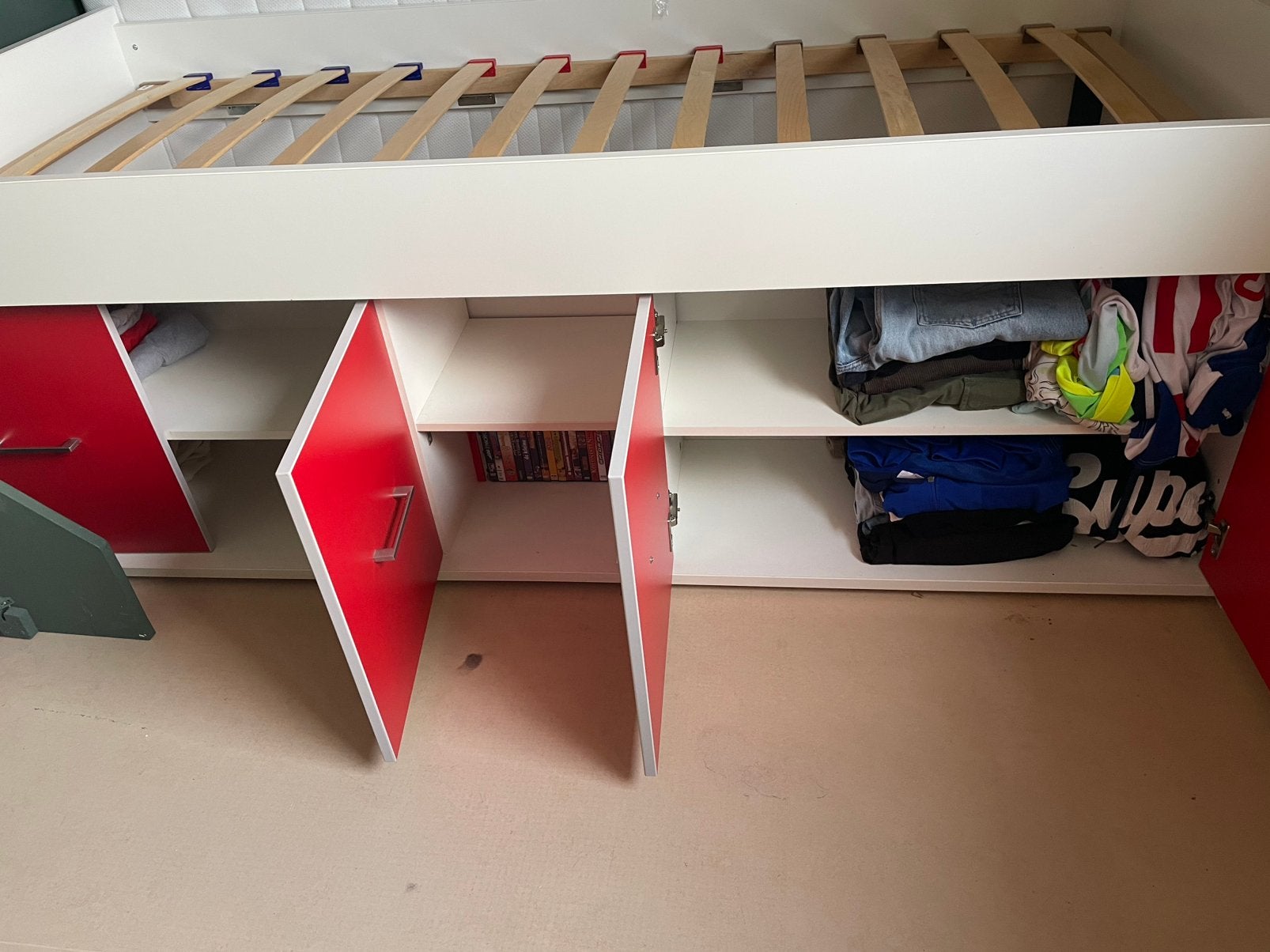 Bed  te koop, Ophalen, Gebruikt, Hoogslaper