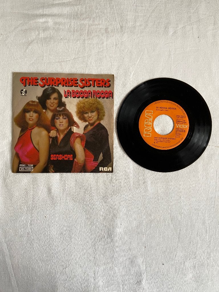 the surprise sisters - la booga, Funk, 7 inch, Ophalen of Verzenden, Zo goed als nieuw
