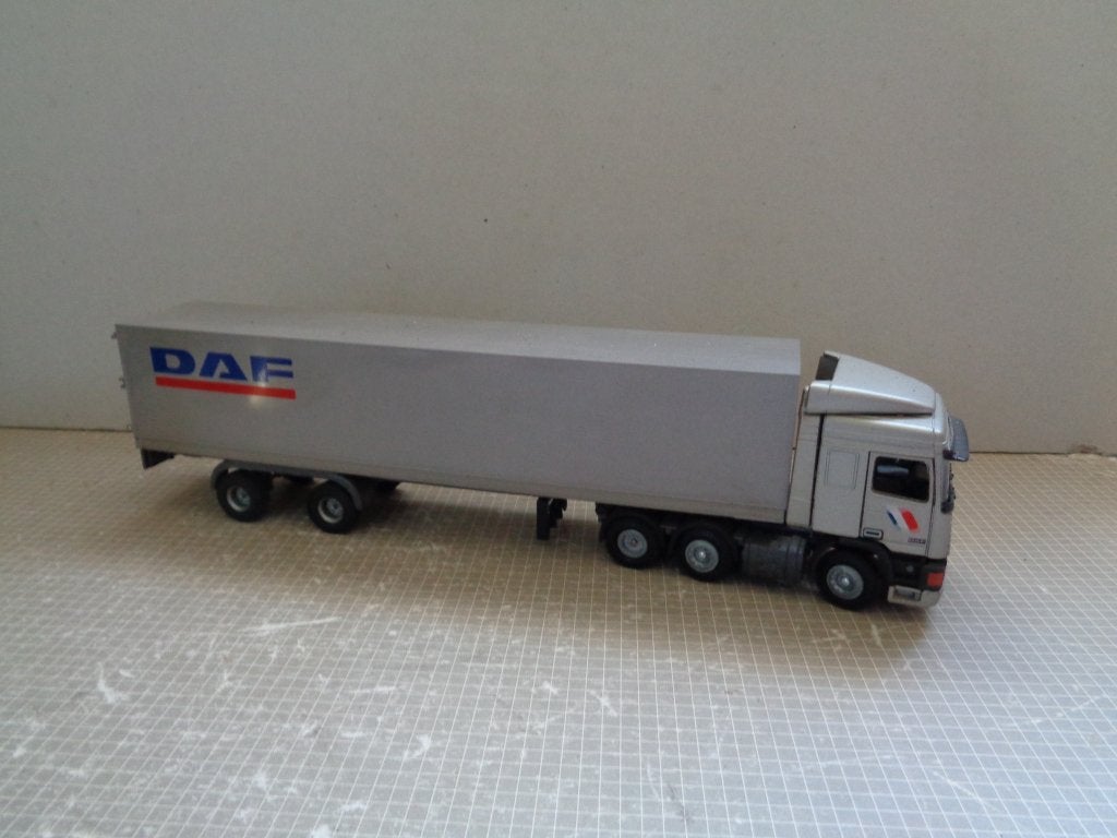 tekno daf sc twinsteer demo met 2 as trailer, Ophalen of Verzenden, Zo goed als nieuw, Bus of Vrachtwagen, Tekno