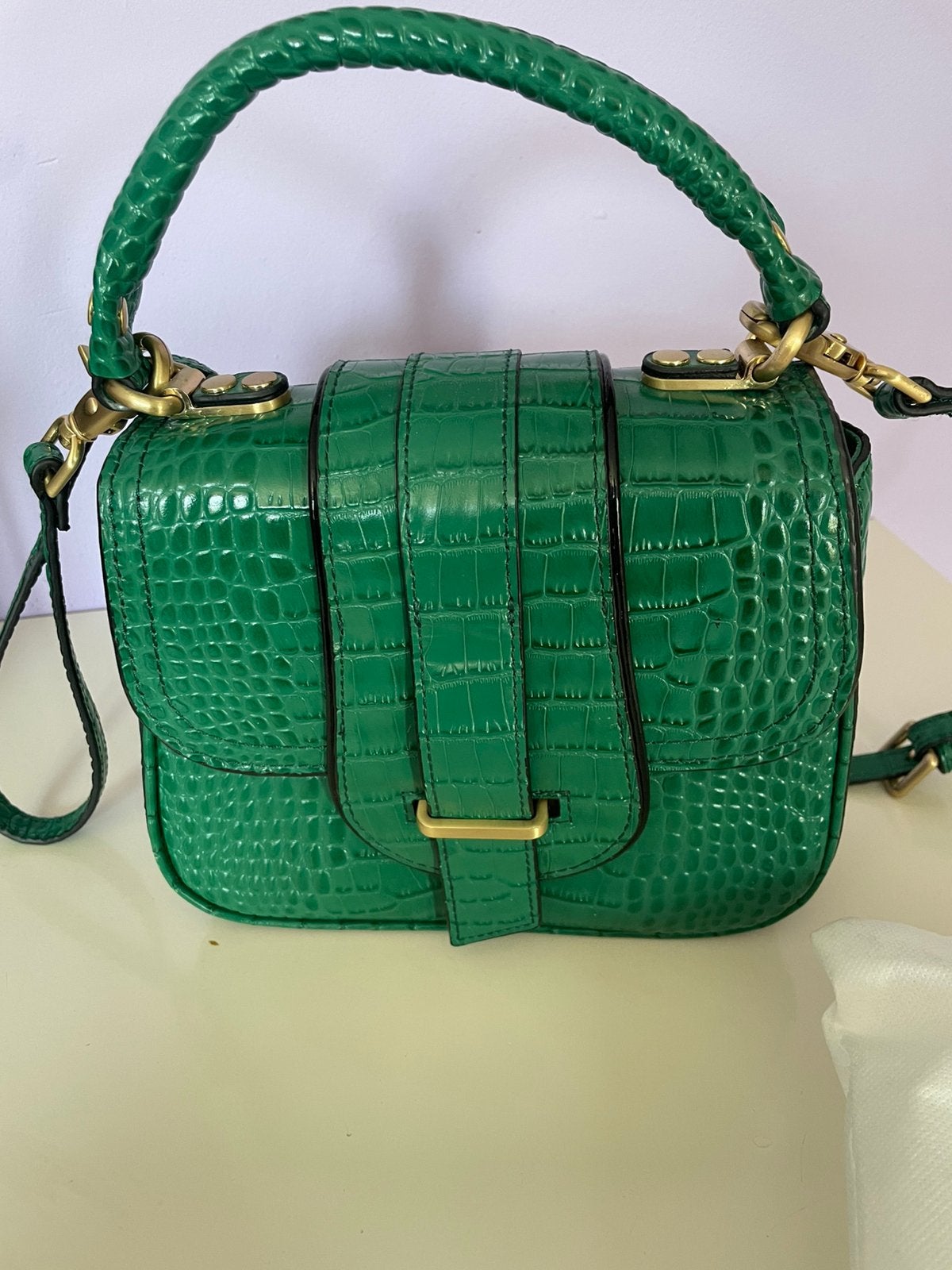 Essentiel Antwerp tas, Sieraden, Tassen en Uiterlijk, Verzenden, Nieuw, Groen, Schoudertasje