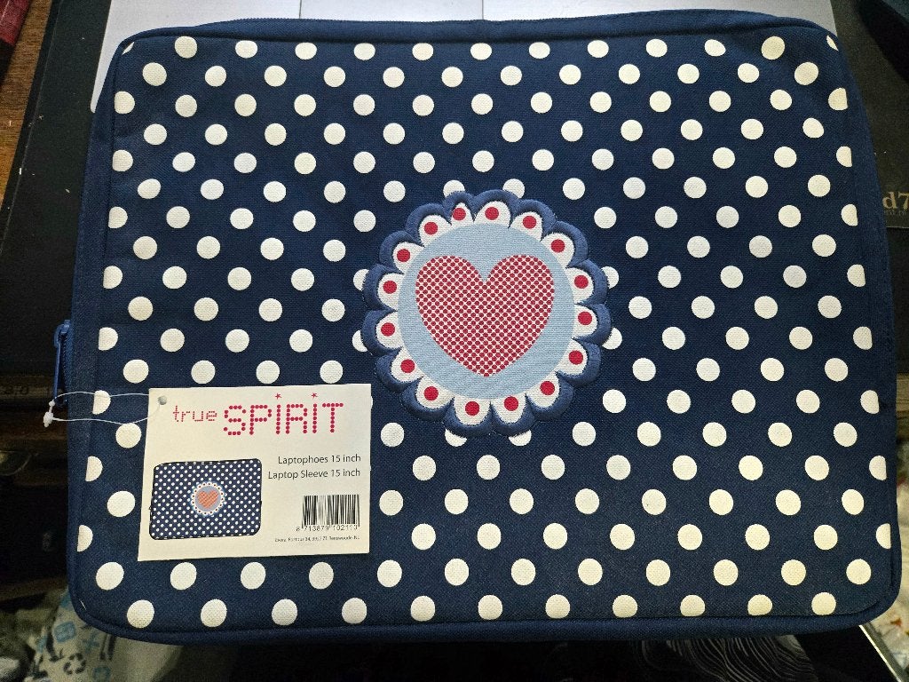 blauwe True Spirit 15 inch laptophoes nieuw, Computers en Software, Ophalen, 15 inch, Nieuw, True Spirit