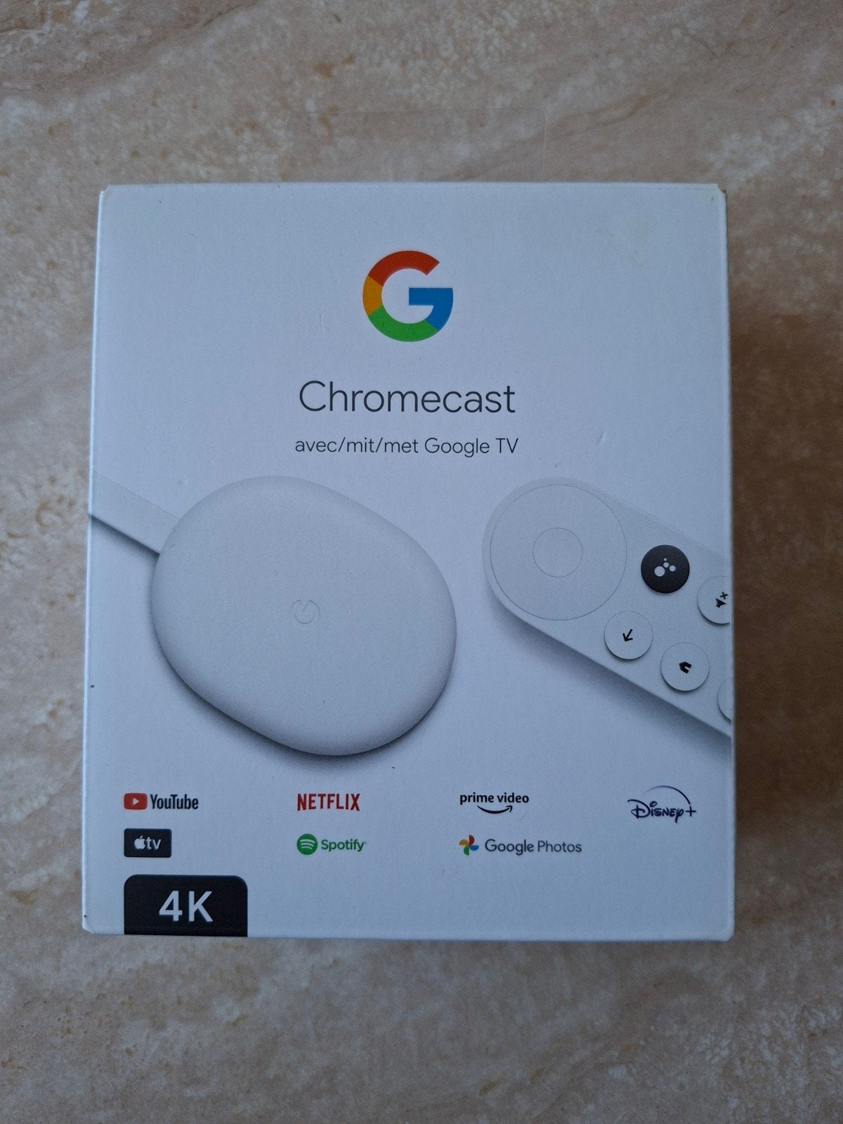 Google Chromecast met Google TV (4K), Ophalen, Zo goed als nieuw