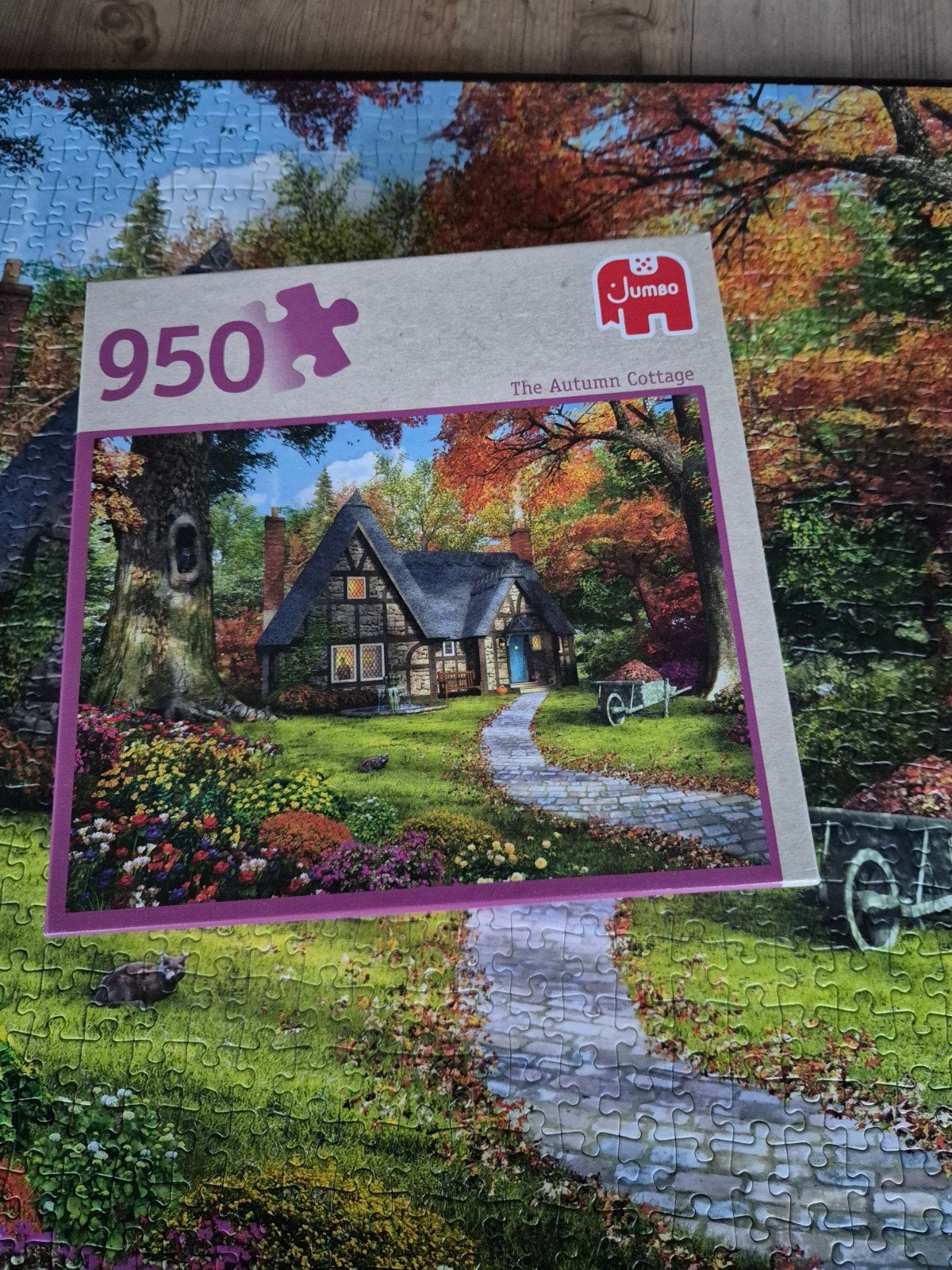 Jumbo puzzel, Hobby en Vrije tijd, Denksport en Puzzels, Ophalen, 500 t/m 1500 stukjes, Zo goed als nieuw