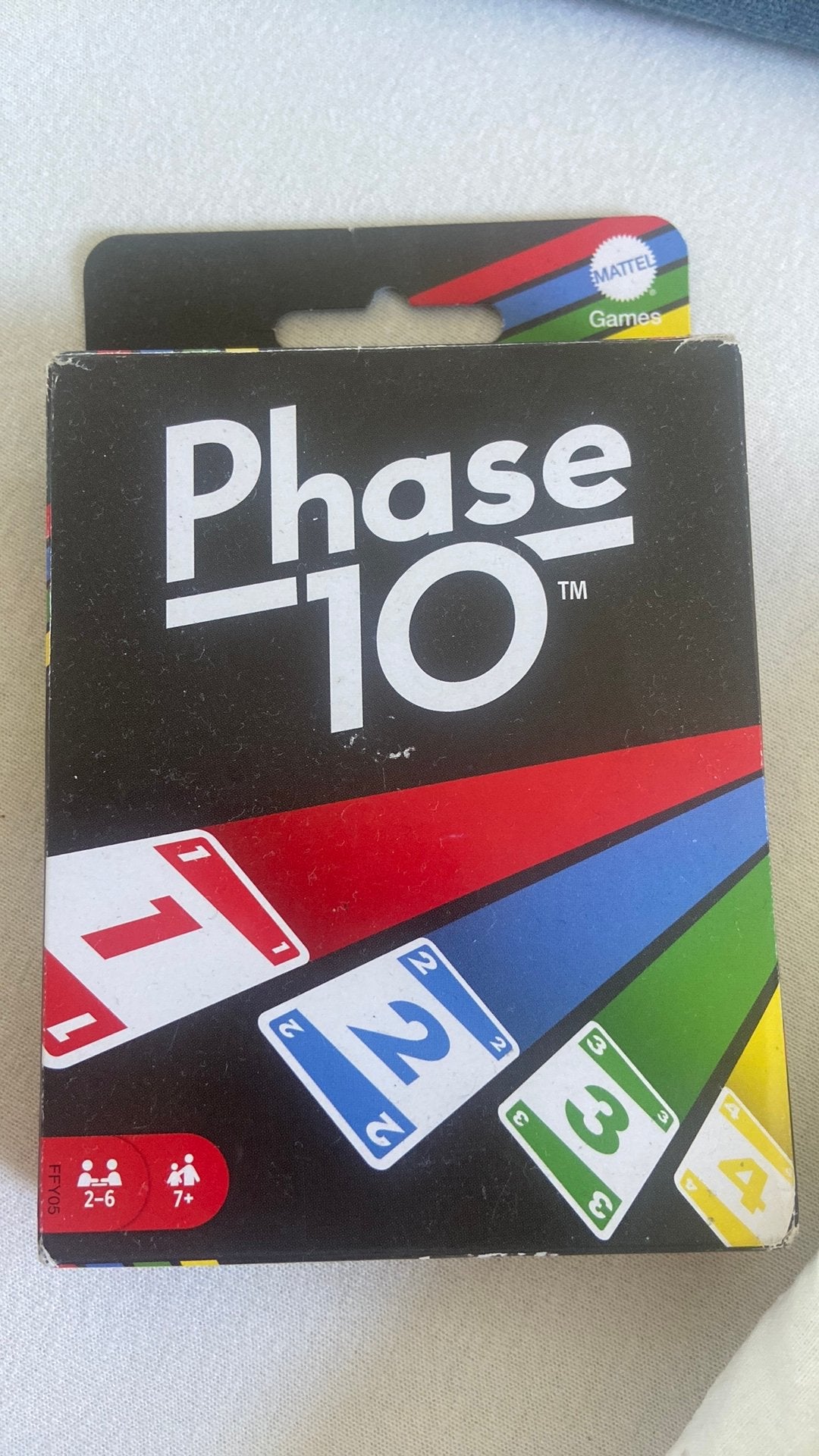 Phase 10 Kaartspel van Mattel Games, Hobby en Vrije tijd, Een of twee spelers, Ophalen, Gebruikt