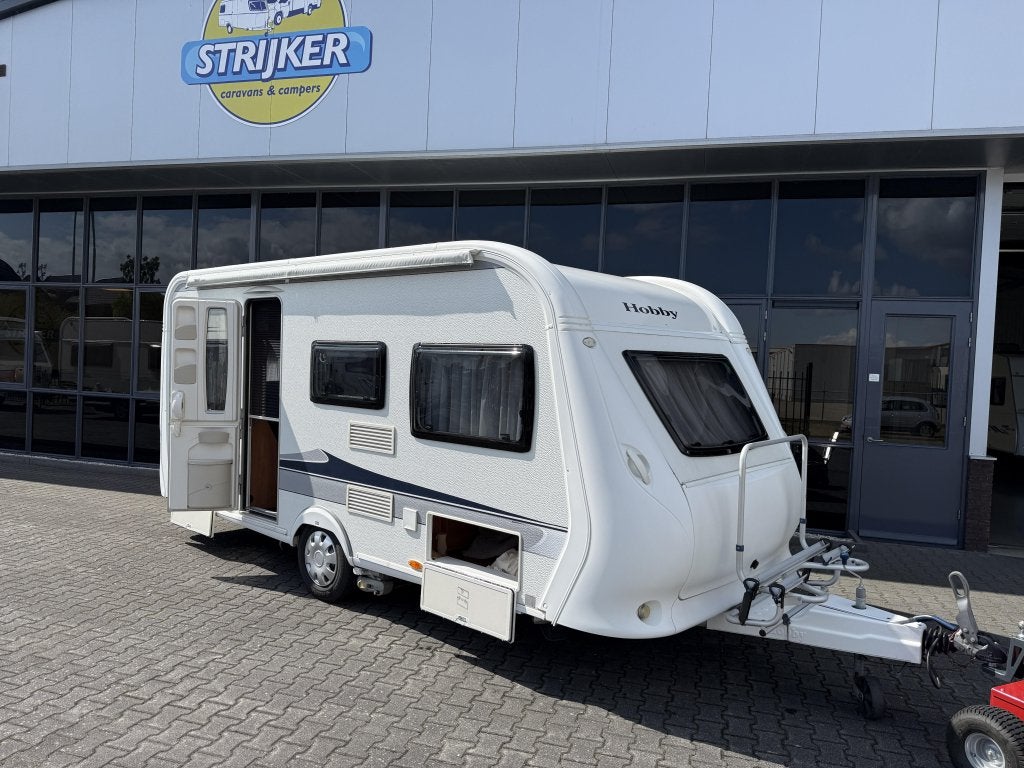 Hobby Excellent 455 UF Bed 210cm Rondzit Tent Bovag 2025 !!, Caravans en Kamperen, Standaardzit, Hobby, Dwarsbed, Bedrijf