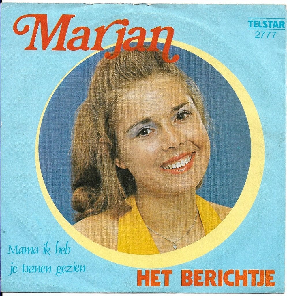 Marjan (telstar), 7 inch, Ophalen of Verzenden, Overige typen, Nederlandstalig