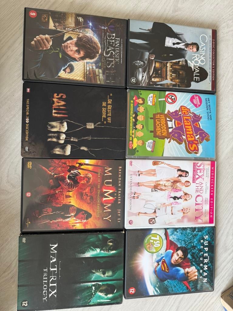 Verschillende dvds, Alle leeftijden, Ophalen of Verzenden, Zo goed als nieuw