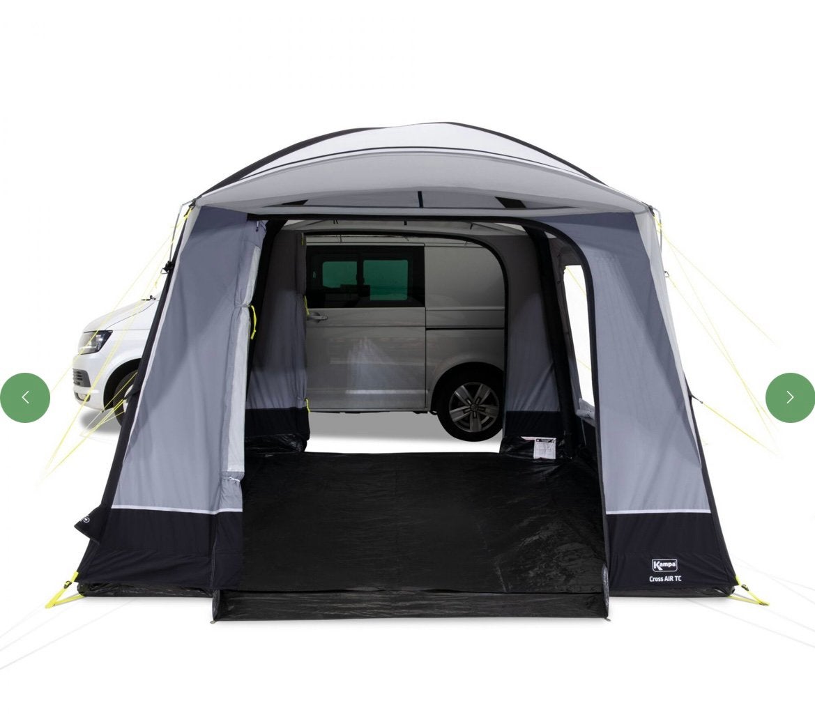 Opblaasbare bustent voor camper (Kampa cross air), Caravans en Kamperen, Verzenden, Zo goed als nieuw, Tot en met 2