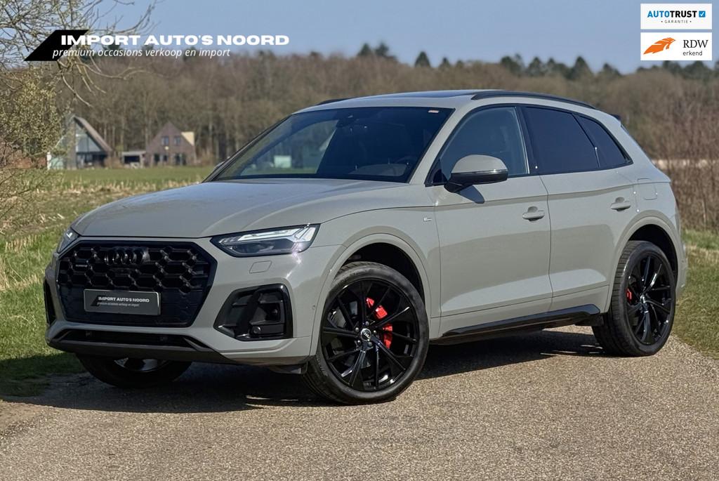 Audi Q5 55 TFSI e S Competition SQ5 Pano 360 ACC Trekhaak 21, Auto's, Gebruikt, Zwart, 4 cilinders, Plug-in hybride