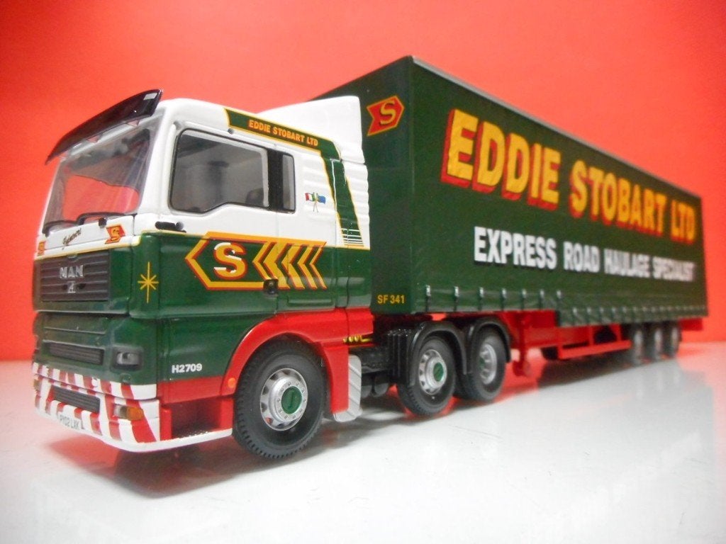 CORGI MAN TGA EDDIE STOBART Ltd, UK 13405, Ophalen of Verzenden, Nieuw, Bus of Vrachtwagen, Corgi