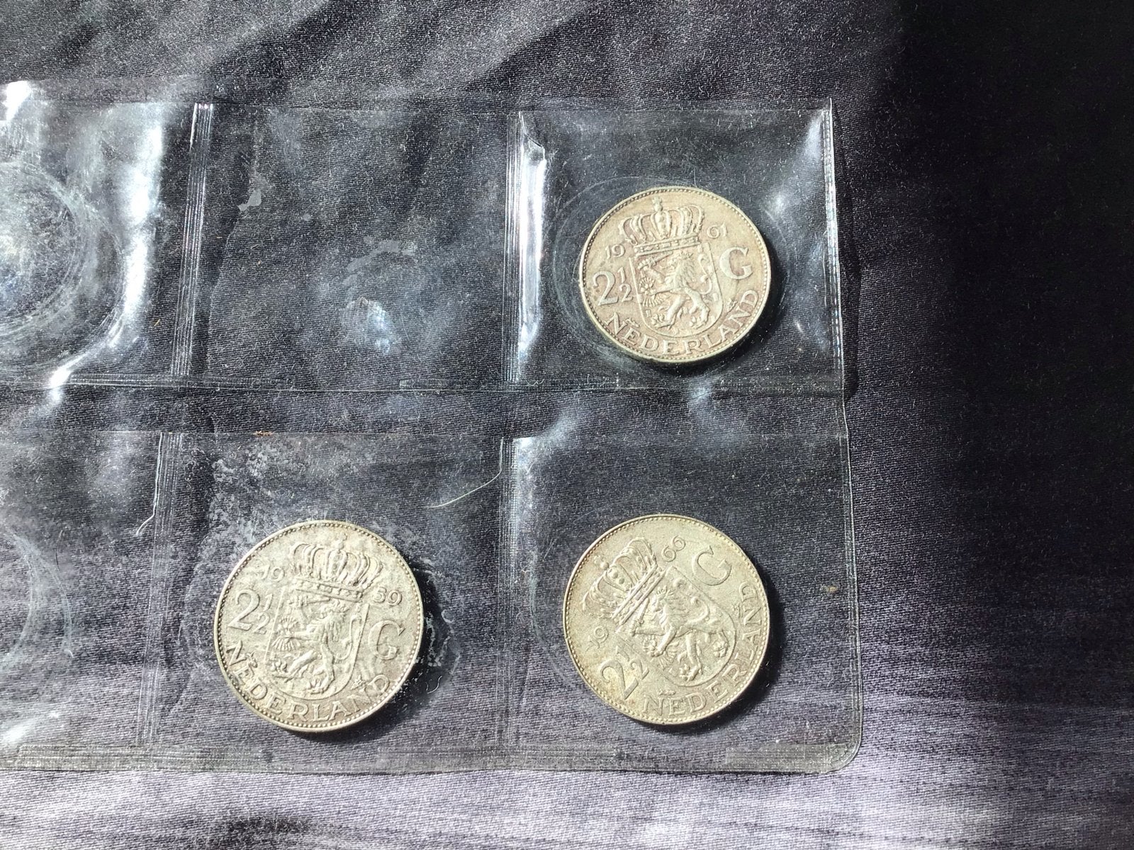 Nederlandse Zilveren Rijksdaalders, Koningin Juliana, Setje, Zilver, Ophalen of Verzenden