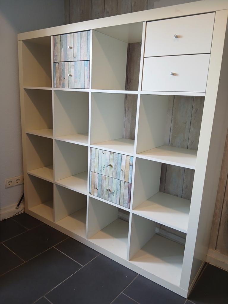 Ikea Expedit vakkenkast 16 vakken - gratis af te halen, Gebruikt, Met deur(en), 150 tot 200 cm, Ophalen of Verzenden