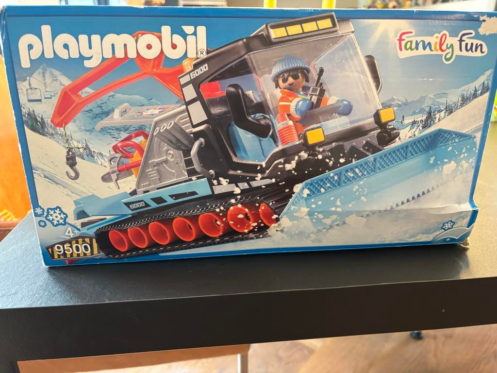 Playmobil Family Fun Sneeuwruimer 9500, Ophalen of Verzenden, Nieuw, Jongen of Meisje